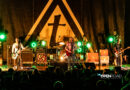 Toadies St. Louis. A wide shot of the band Toadies on stage showing all of them from a distance.