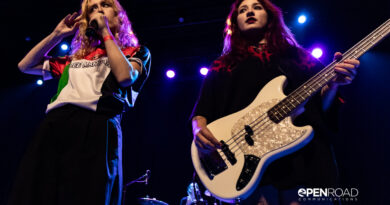 Lambrini Girls in concert